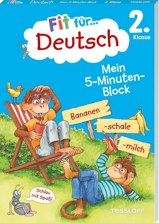 Produktbild: Fit f&uuml;r Deutsch 2. Klasse. Mein 5-Minuten-Block