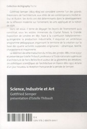 Produktbild: Science, industrie et art