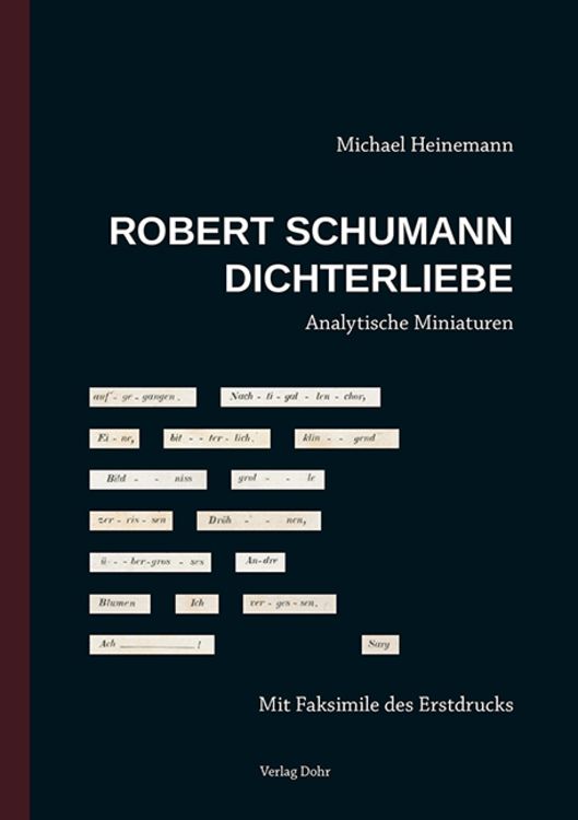 Produktbild: Robert Schumann: Dichterliebe