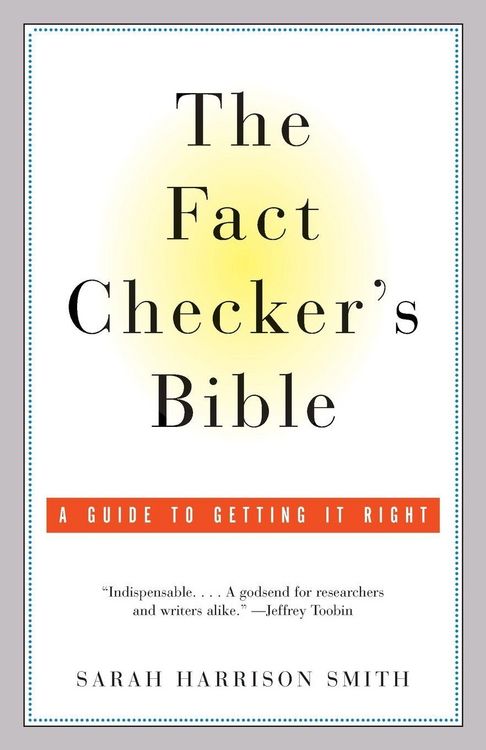 Produktbild: The Fact Checker's Bible