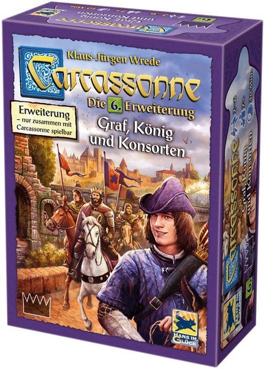 Produktbild: Carcassonne - Graf, König und Konsorten