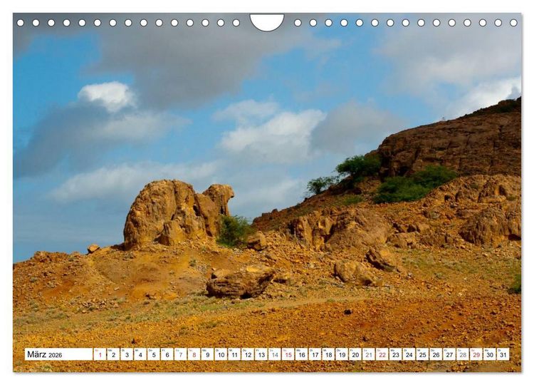 Produktbild: Boa Vista - Kapverden. Die Gem&uuml;tliche (Wandkalender 2026 DIN A4 quer), CALVENDO Monatskalender