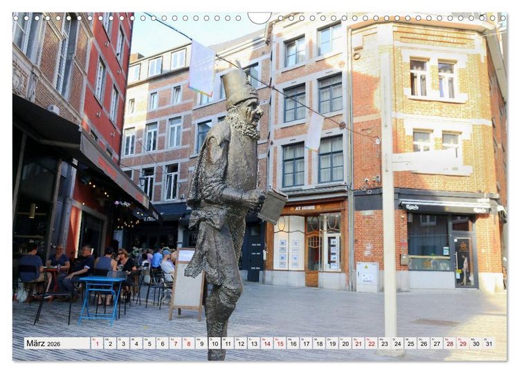 Produktbild: Namur - Hauptstadt der Wallonie (Wandkalender 2026 DIN A3 quer), CALVENDO Monatskalender