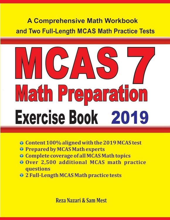 Produktbild: MCAS 7 Math Preparation Exercise Book