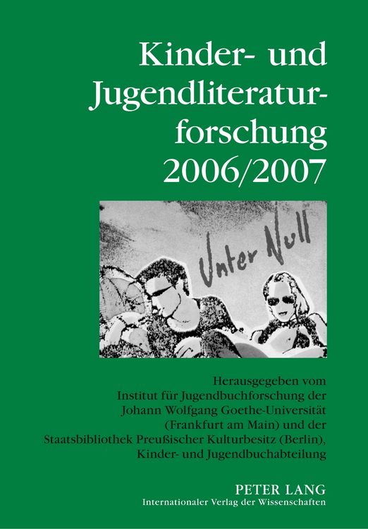 Produktbild: Kinder- und Jugendliteraturforschung 2006/2007