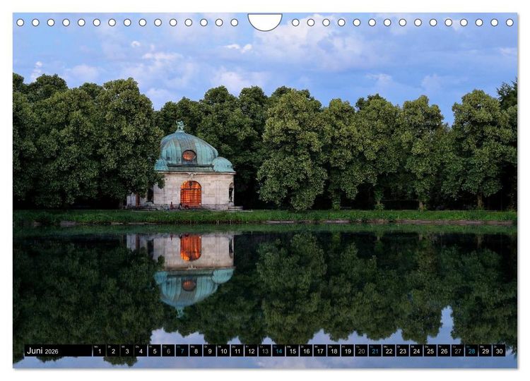 Produktbild: M&uuml;nchen - Facetten einer Stadt (Wandkalender 2026 DIN A4 quer), CALVENDO Monatskalender
