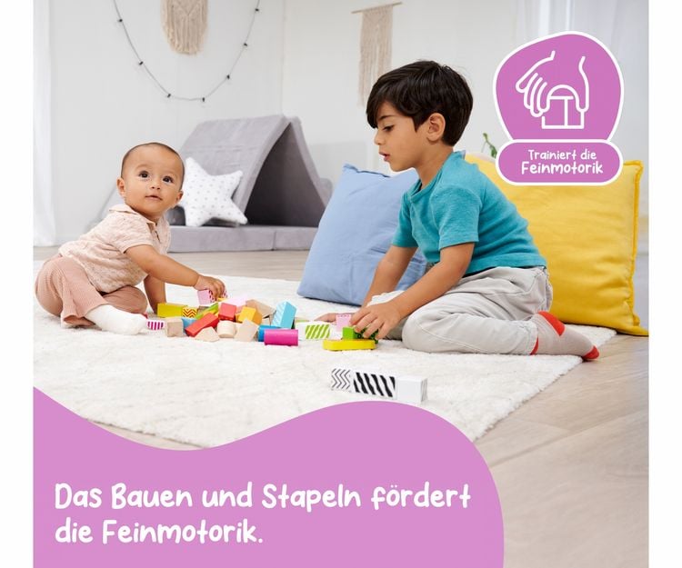 Produktbild: Eichhorn Colour Holzbausteine