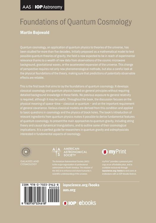 Produktbild: Foundations of Quantum Cosmology