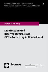 Produktbild: Legitimation und Reformpotenziale der &Ouml;PNV-F&ouml;rderung in Deutschland