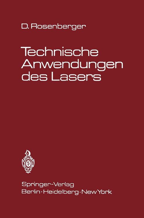 Produktbild: Technische Anwendungen des Lasers