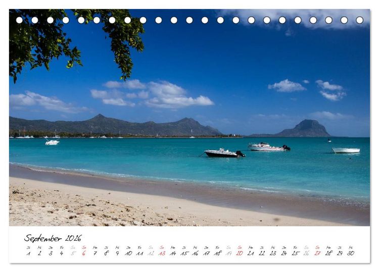 Produktbild: Mauritius - Momente einer Insel (Tischkalender 2026 DIN A5 quer), CALVENDO Monatskalender