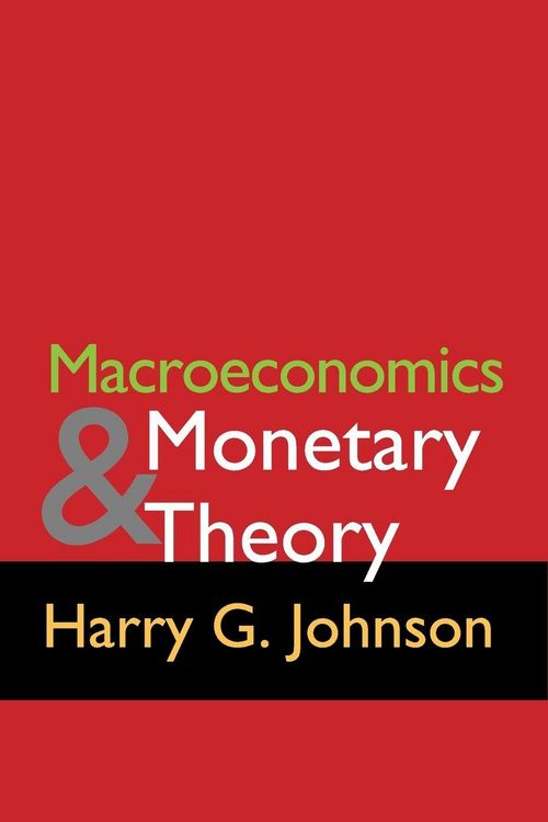 Produktbild: Macroeconomics and Monetary Theory