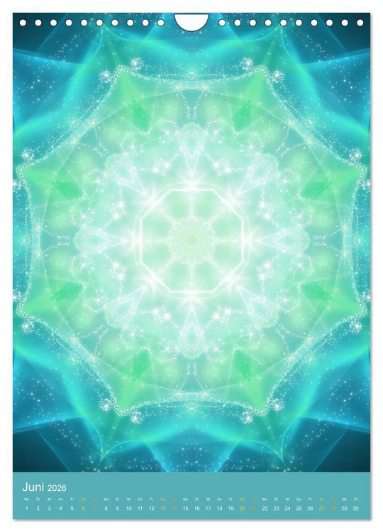 Produktbild: Lichtvolle Mandalas (Wandkalender 2026 DIN A4 hoch), CALVENDO Monatskalender