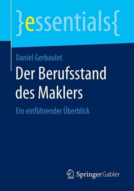 Produktbild: Der Berufsstanddes Maklers