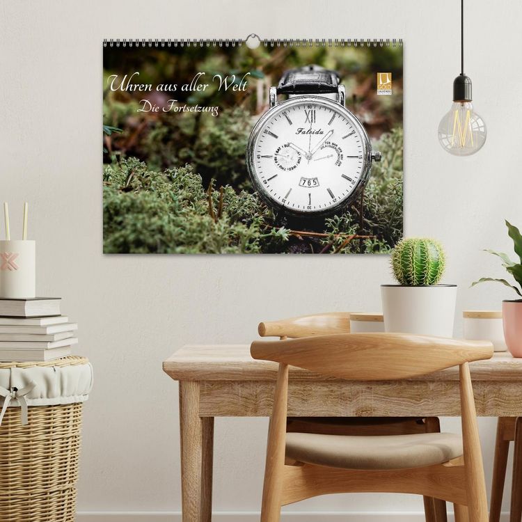 Produktbild: Uhren aus aller Welt - Die Fortsetzung (Wandkalender 2026 DIN A3 quer), CALVENDO Monatskalender
