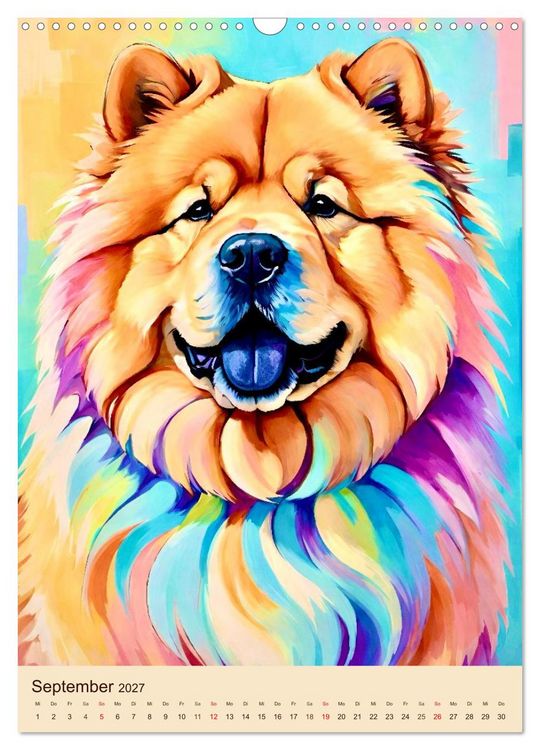 Produktbild: Der Chow Chow (Wandkalender 2027 DIN A3 hoch), CALVENDO Monatskalender
