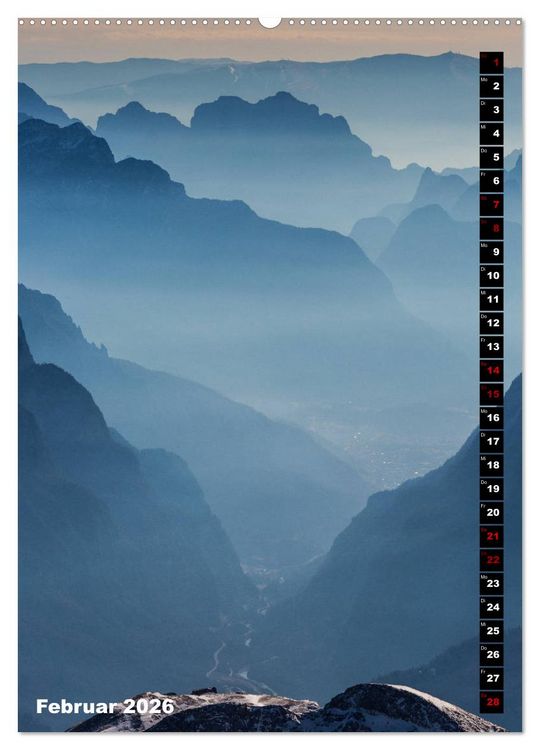 Produktbild: Dolomiten. Italien (Wandkalender 2026 DIN A2 hoch), CALVENDO Monatskalender