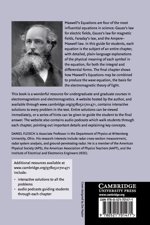Produktbild: A Student's Guide to Maxwell's Equations