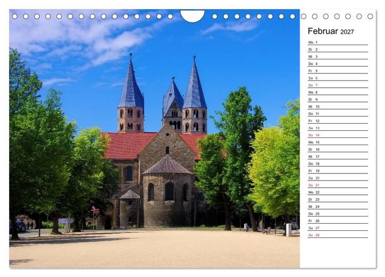 Produktbild: Halberstadt - Das Tor zum Harz (Wandkalender 2027 DIN A4 quer), CALVENDO Monatskalender