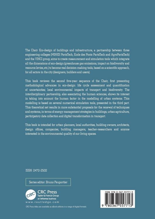 Produktbild: Eco-Design of Buildings and Infrastructure