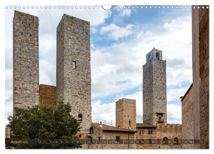 Produktbild: Faszination Toskana (Wandkalender 2026 DIN A3 quer), CALVENDO Monatskalender