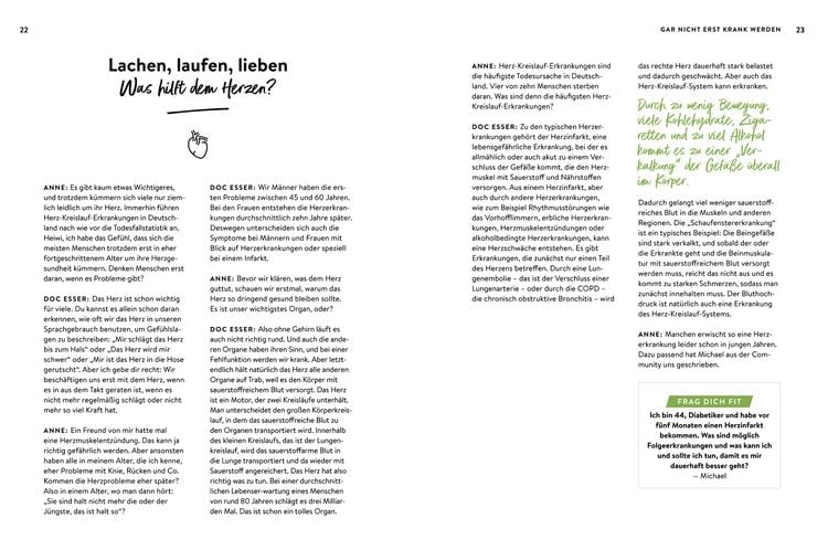 Produktbild: Frag dich fit - Die besten Tipps & Rezepte ... (Doc Esser)
