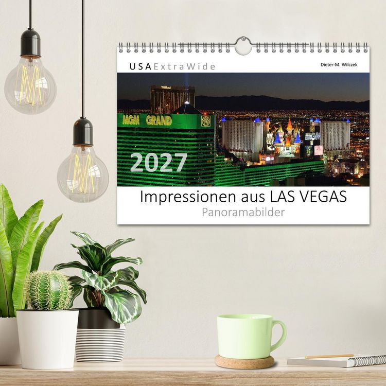 Produktbild: Impressionen aus LAS VEGAS (Wandkalender 2027 DIN A4 quer), CALVENDO Monatskalender