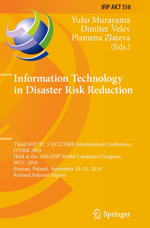 Produktbild: Information Technology in Disaster Risk Reduction