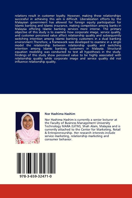 Produktbild: Switching intentions of Islamic banking customers