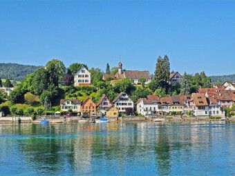 Produktbild: CALVENDO Puzzle Stein am Rhein | 1000 Teile Lege-Gr&ouml;&szlig;e 64x48cm Foto-Puzzle f&uuml;r gl&uuml;ckliche Stunden
