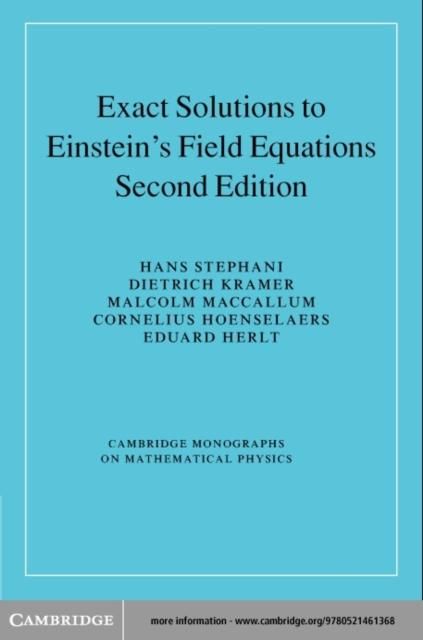 Produktbild: Exact Solutions of Einstein's Field Equations
