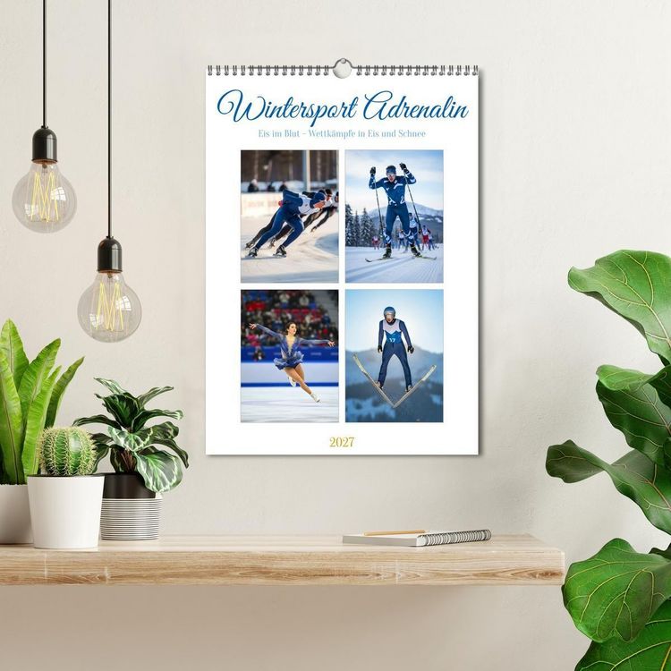 Produktbild: Wintersport Adrenalin (Wandkalender 2027 DIN A3 hoch), CALVENDO Monatskalender
