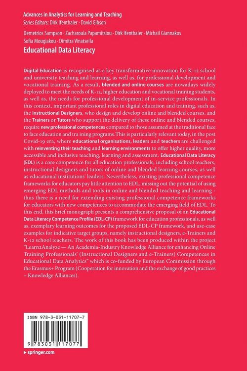 Produktbild: Educational Data Literacy