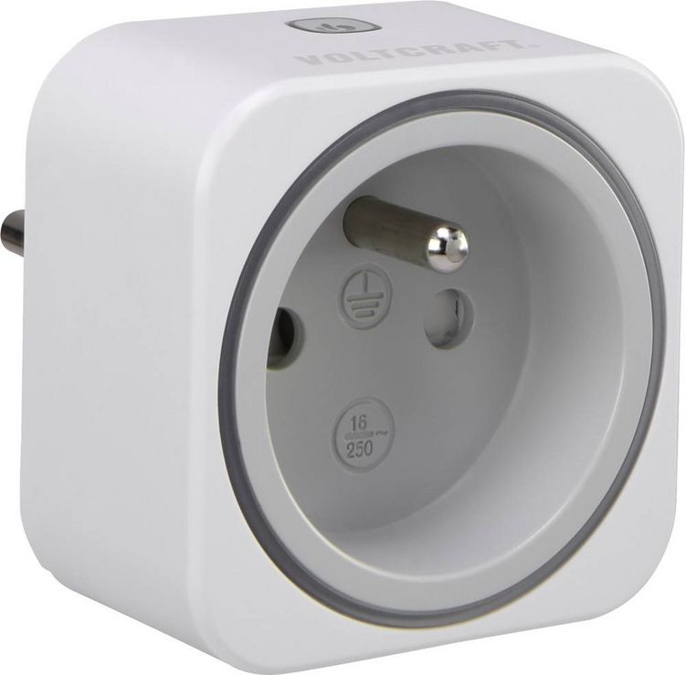 Produktbild: VOLTCRAFT SEM6000FR Energiekosten-Messger&auml;t Bluetooth&reg;-Schnittstelle, Datenexport, Datenloggerfunktion, Kostenprognose, TRMS