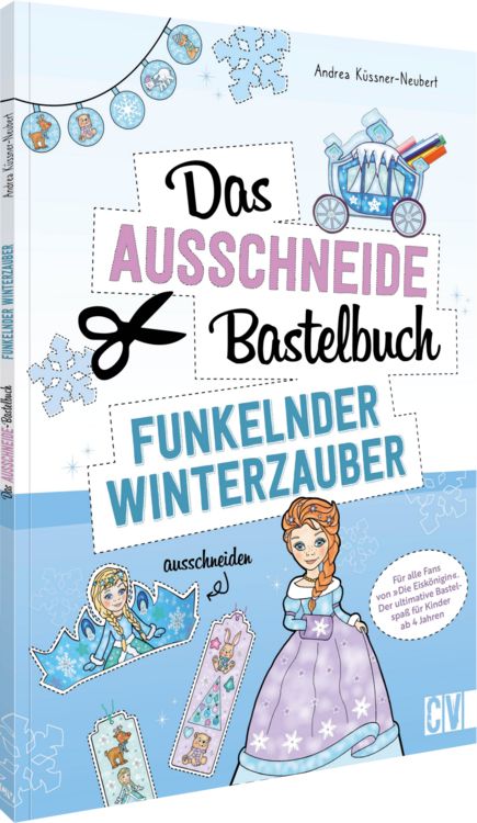 Produktbild: Das Ausschneide-Bastelbuch &ndash; Funkelnder Winterzauber