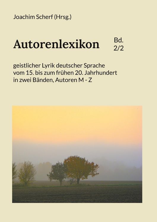 Produktbild: Autorenlexikon geistlicher Lyrik deutscher Sprache, Band 2