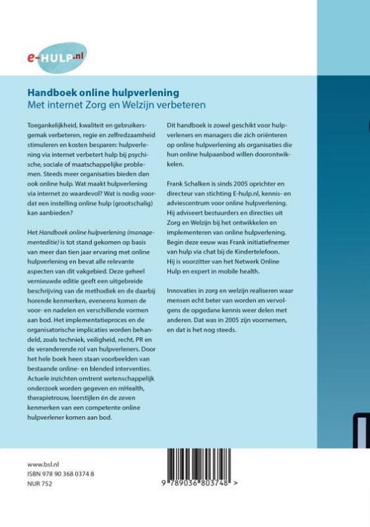 Produktbild: Handboek online hulpverlening