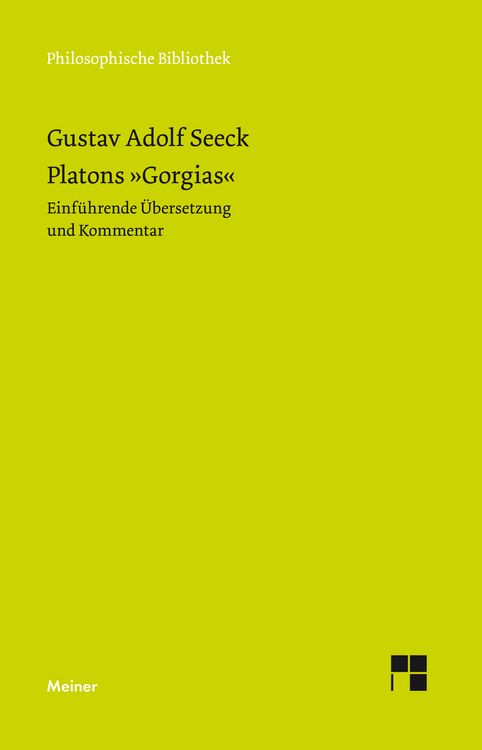 Produktbild: Platons &raquo;Gorgias&laquo;
