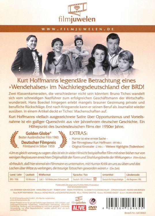 Produktbild: Wir Wunderkinder (Filmjuwelen)