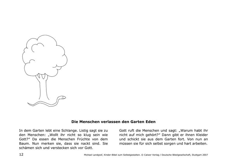 Produktbild: Kinder-Bibel zum Selbstgestalten