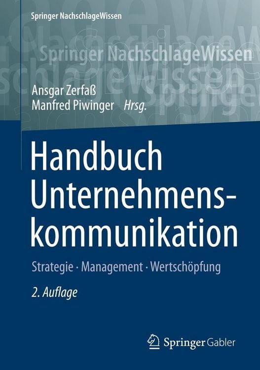 Produktbild: Handbuch Unternehmenskommunikation
