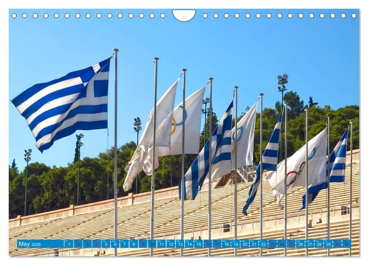 Produktbild: Athens My Love (Wall Calendar 2026 DIN A4 landscape), CALVENDO 12 Month Wall Calendar