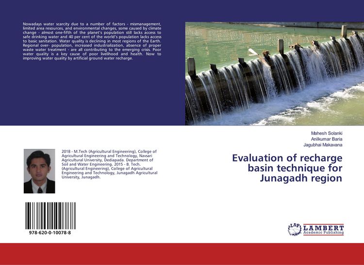Produktbild: Evaluation of recharge basin technique for Junagadh region