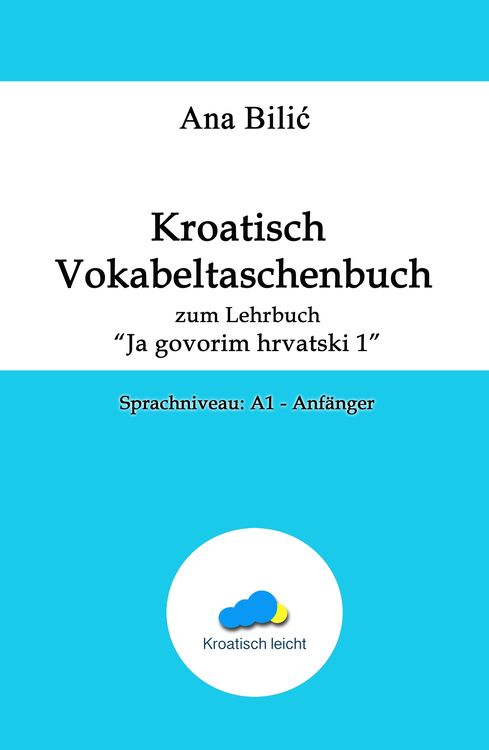 Produktbild: Kroatisch Vokabeltaschenbuch zum Lehrbuch