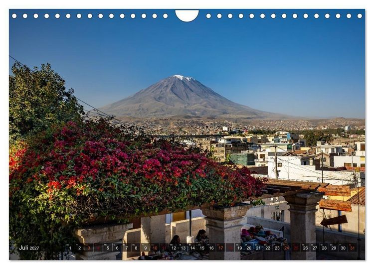 Produktbild: Peru - Traumreise durch das Land der Inka (Wandkalender 2027 DIN A4 quer), CALVENDO Monatskalender