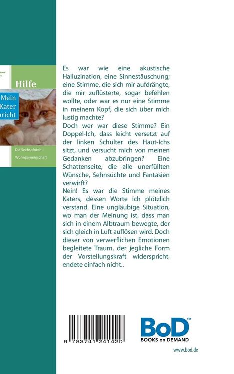 Produktbild: Hilfe, mein Kater spricht