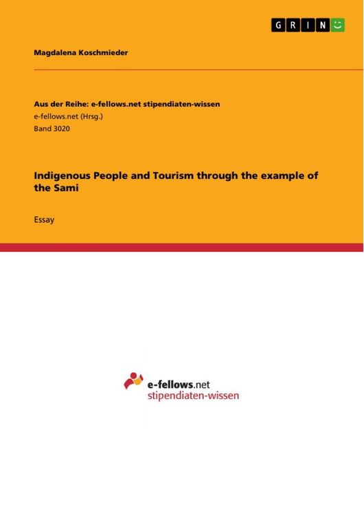 Produktbild: Indigenous People and Tourism through the example of the Sami