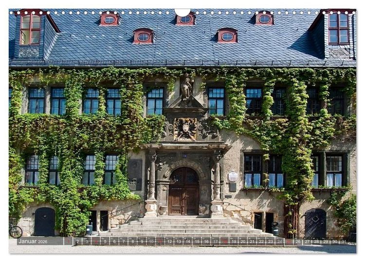 Produktbild: Malerisches Quedlinburg (Wandkalender 2026 DIN A3 quer), CALVENDO Monatskalender
