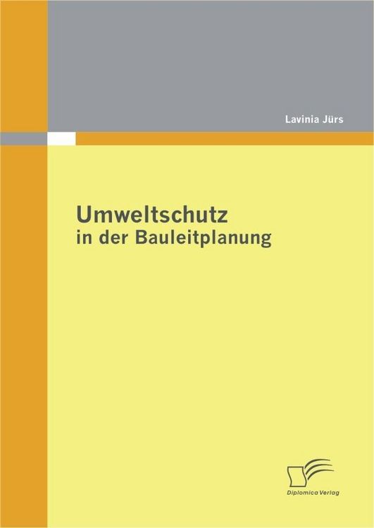 Produktbild: Umweltschutz in der Bauleitplanung