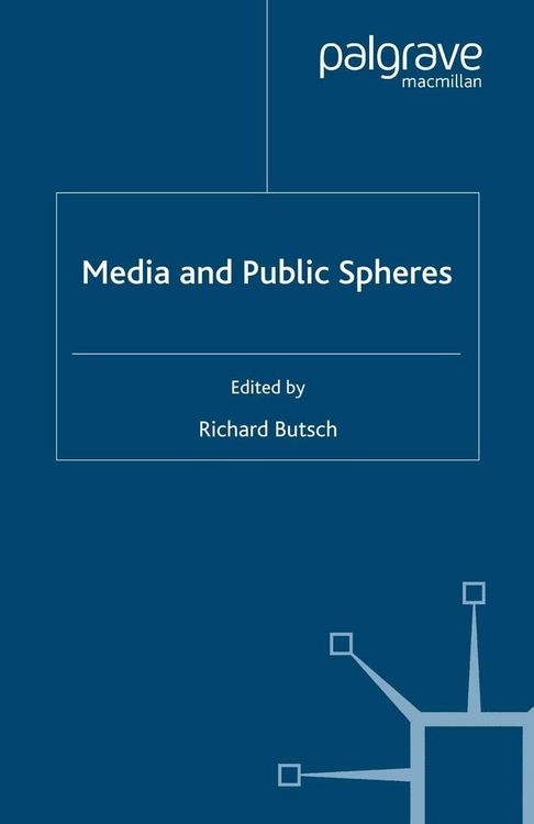 Produktbild: Media and Public Spheres